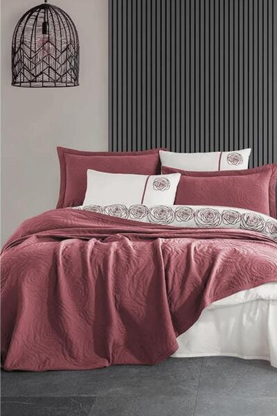 Şaheser ŞAHESER ÇİFT KİŞİLİK YATAK ÖRTÜLÜ NEVRESİM SETİ NOVELLA GÜLÇİÇEK