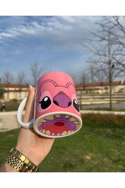 Gofeel Harajuku Street Stitich Full Printed Porcelain Mug Cup