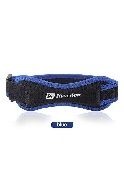 Choice AB013-BU 1 Pcs Adjustable Knee Pad Pain Relief Patella Stabilizer Knee Brace Support for Hiking Foot