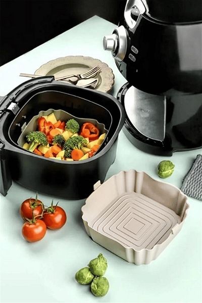 Depa Cream Silicone Baking Bowl Compatible with All Airfryers