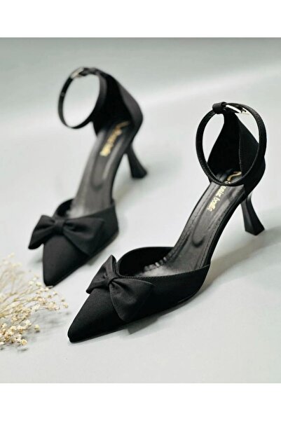 FİYANA SHOES fundita detaliata material satin rochie de seara pantofi dama