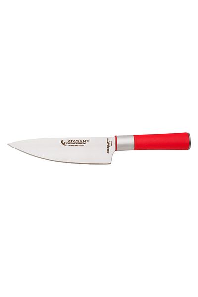 ATASAN Red Craft Chef, Butcher, Kitchen Knife No:3