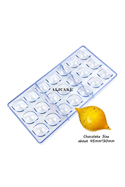 Choice 163-AL03-JIT قالب شوكولاتة ثلاثي الأبعاد من البولي كربونات على شكل كرة...