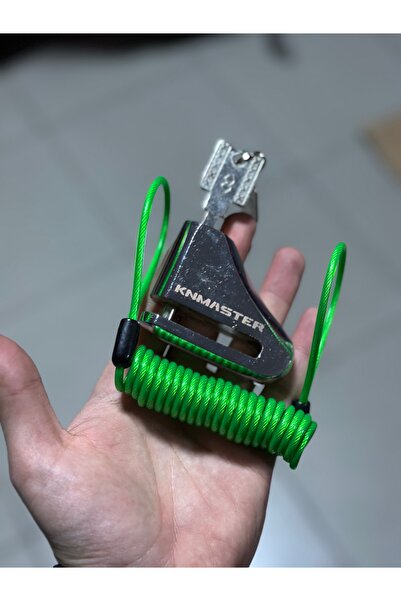 Palas Motor KN ÇELİK DİSK KİLİDİ (ALARMSIZ) + HATIRLATICI KABLO (İP) (ALARMSIZ)