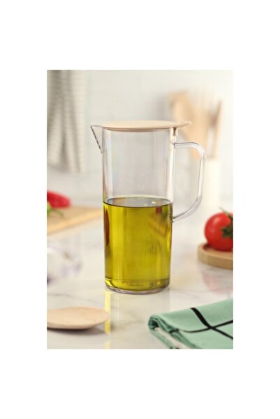 Depa Acrylic Scale Transparent 1 LT Oil & Oil Pot & Measuring Cup (Not Glass)