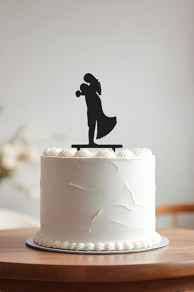 oalpo Wedding Anniversary Cake, Wedding Cake Toothpick, Cake Decoration, Reusable