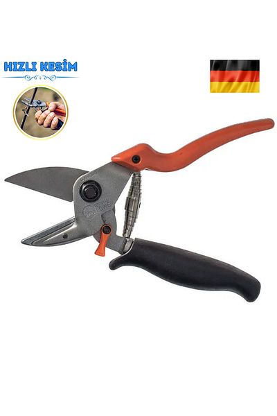 löwe Pruning Shears 6.109 Rotary Handle Fast Cutting Professional Scissors - Made in Germany