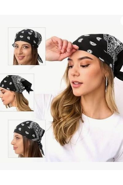 BERG ATELIER Σετ μπαντάνα με μοτίβο Paisley, Ethnic μοτίβο