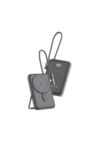 Green Lion Monte Carlo 10000mAh MagSafe Power Bank, PD 20W Hızlı Şarj, Dahili...