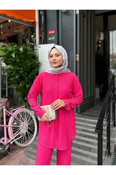 VOLT CLOTHİNG Kadın Pantolonlu Bürümcük Takım