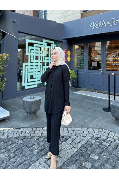 VOLT CLOTHİNG Γυναικείο τυλιγμένο κοστούμι με παντελόνι