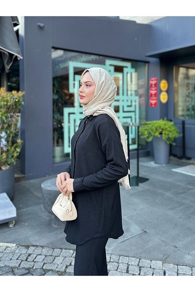 VOLT CLOTHİNG Kadın Pantolonlu Bürümcük Takım