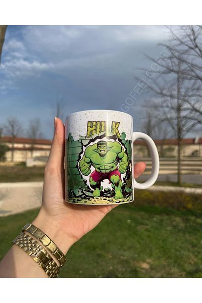 Gofeel Harajuku Street Hulk Full Printed Porcelain Mug Cup