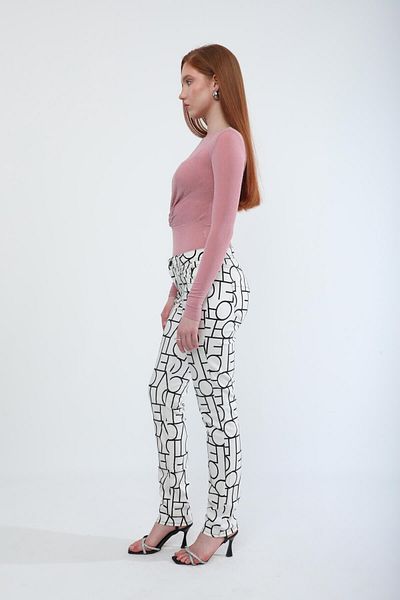 Bluewhite Γυναικείο τζιν παντελόνι με χαμηλή μέση Skinny Fit Lycra