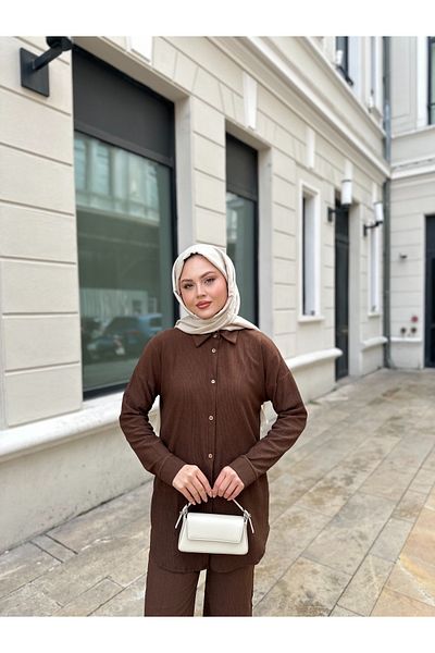 VOLT CLOTHİNG Kadın Pantolonlu Bürümcük Takım