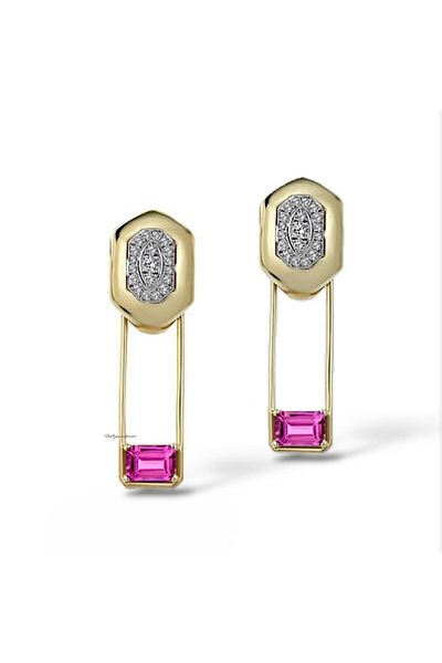 neslyaccessories Colorful Stone Women's Earrings