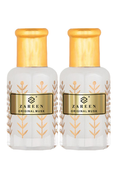 zareen طقم حبتين مسك أبيض أصلي من زارين 6مل