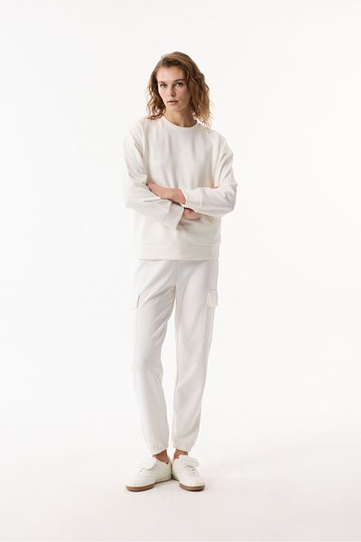 Mudo Elastic Waist Cargo Track Pants