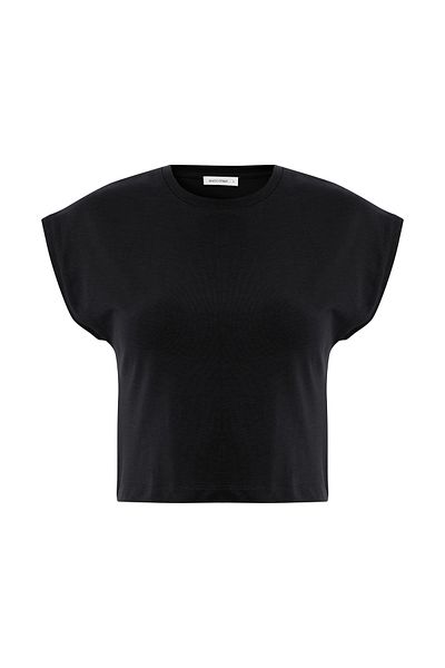Mudo Crew Neck Crop T-Shirt