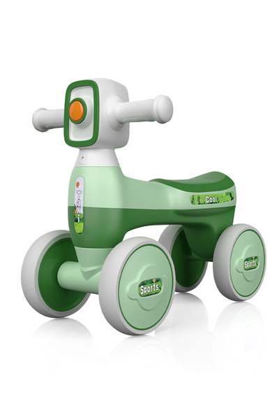 Ma Baby دراجة توازن للأطفال مزودة بأضواء وموسيقى، قيادة سلسة وآمنة، للأطفال ا...