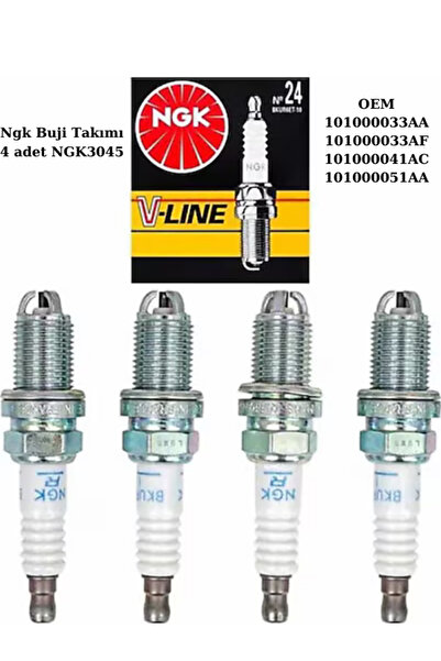 NGK Volkswagen Polo Classic 1.6 AFT AKL Motor Buji Seti Ngk 1996-2001