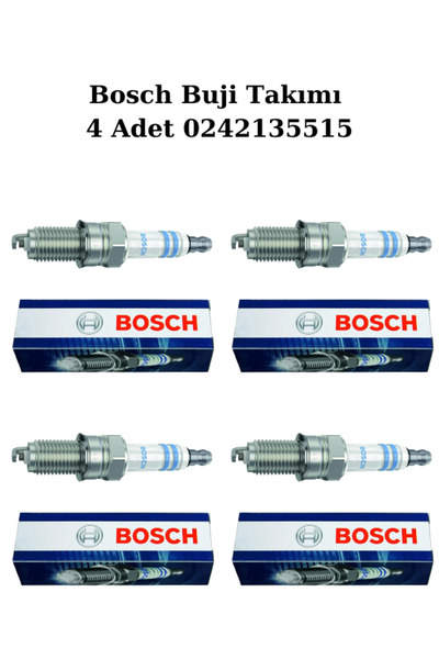 Bosch Fiat Egea 1.4 Buji Seti Bosch 2015-2024