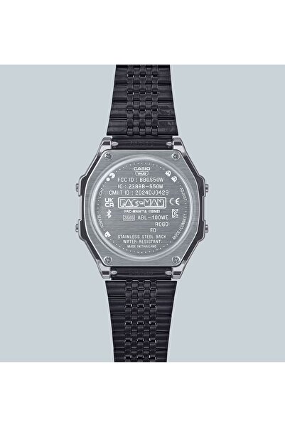 Casio Abl-100Wepc-1Bdr Pac-Man Retro