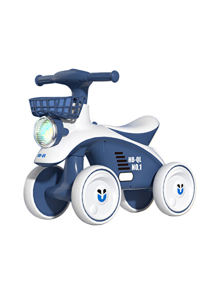 Ma Baby دراجة توازن للأطفال مع موسيقى وإضاءة، مع دراجة توازن سلة، للأولاد وال...
