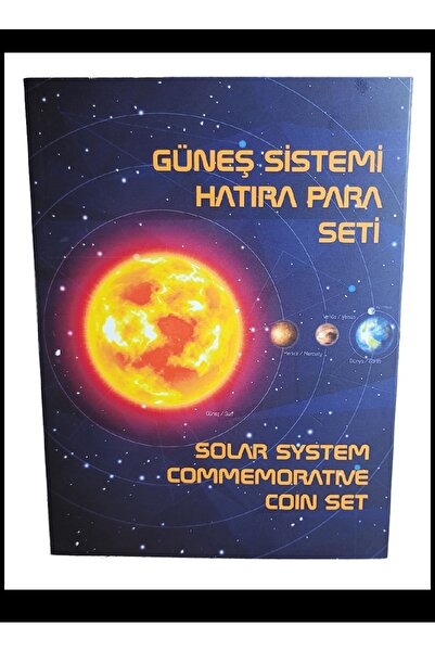 Koleksiyon 2022 GÜNEŞ SİSTEMİ DARPHANE HATIRA PARA SETİ