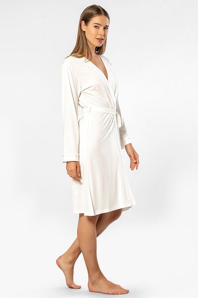 TÜREN Long Sleeve Belted Women's Dressing Gown