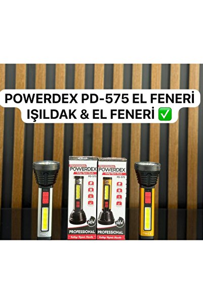 powerdex Pd-575 Profesyonel El Feneri