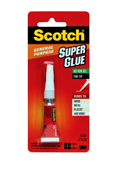 Scotch ® جل الغراء الفائق AD113، 0.07 أونصة، عبوة واحدة