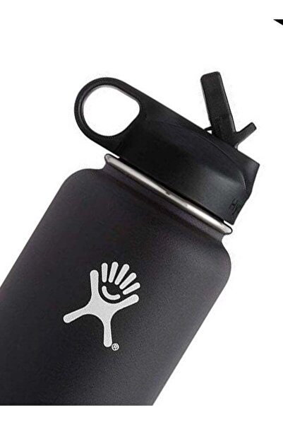 COOYA Home Water Bottle, Stainless Steel Vacuum Insulated Water Bottle, for Adult, Student(Black)