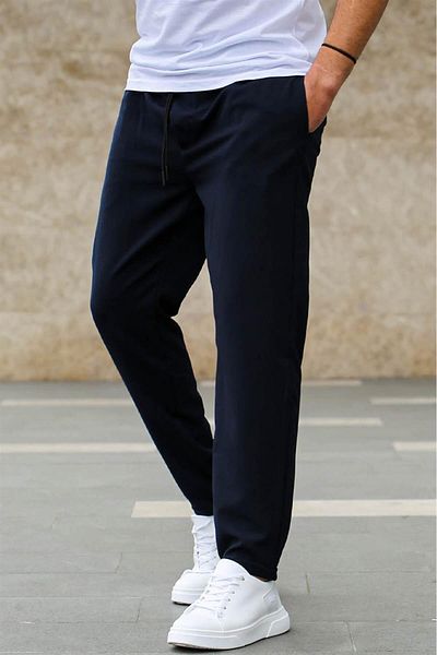 Madmext Παντελόνι Jogger Navy Blue 4242