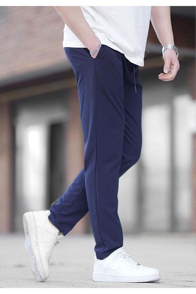 Madmext Παντελόνι Jogger Navy Blue 4242