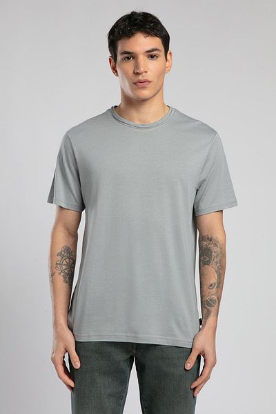Lee Cooper Gray Gael Men's O Neck T-Shirt