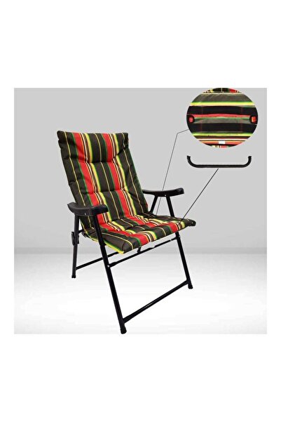 smart home كرسي تخييم قابل للطي 84x45x59 سم