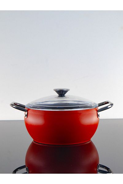 Bonera Pro-Plus 24 cm Red Deep Pot