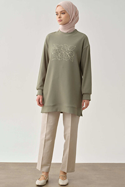 Tuğba Bol Paça Pantolon - Bej