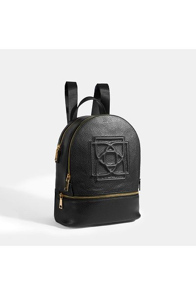 Desa Leopold Women's Black Backpack