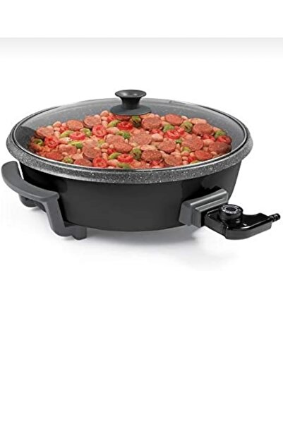 Asel Harlem Granit Elektrikli Pizzamatik Güveç Tava-tencere