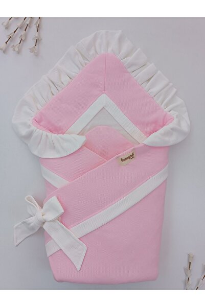 Tomuycuk Baby Blanket Swaddle 100% Cotton Pearl Waffle Fabric Newborn Hospital Outlet Gift Cover