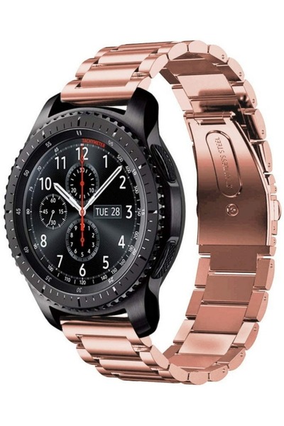 Techmaster Huawei Watch Gt5 Gt4 Gt2e Gt2 Gt3 Gt3 Pro 46mm Paslanmaz Çelik Metal Kordon 22mm