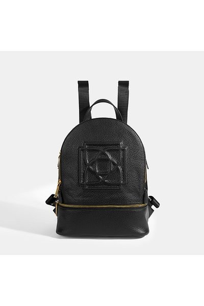 Desa Leopold Women's Black Backpack
