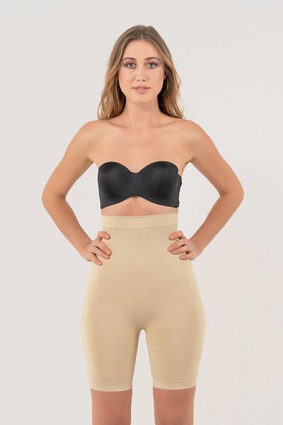 Yamuna Closed Basen Lifting Corset - Skin Color