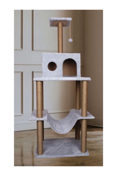 Nursoft Zooplus Tower XXL Cat Scratching and Playing House Platform