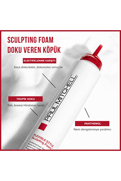 Paul Mitchell Sculptıng Foam Doku Veren Köpük 200 ml
