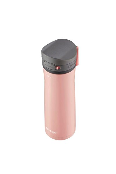 Contigo Jackson Chill 2.0 Çelik Tek El Bas İç Kilitli Su Matarası 590ml - Pembe
