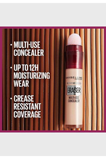 Maybelline New York خافي عيوب فوري مضاد لعلامات تقدم السن - 03 لون فاتح | خافي العيوب ومصححات العيوب | مكياج خفيف الوزن يدوم طويلاً