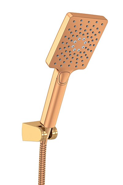 Valtemo Maxima Gold Altın Mafsallı Askılı El Duş Takımı Vs-7860